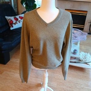 AMERICAN BLUE 100% PURE CASHMERE BF SWEATER